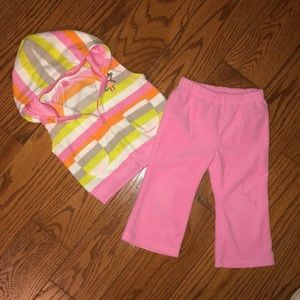 Carter’s Fleece Vest and Pants 18 months